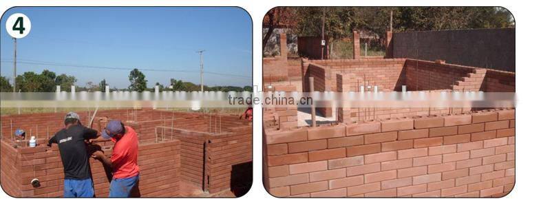 HR1-10 hydraulic interlocking brick machine price, automatic machine introduction, small scale industries