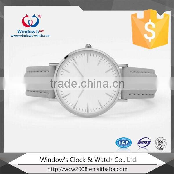 customize logo classic slim luxury watch for men