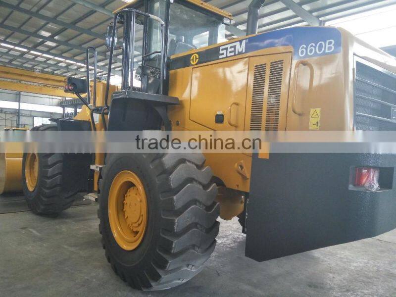 new condition famous brand sem660B 6t big loader