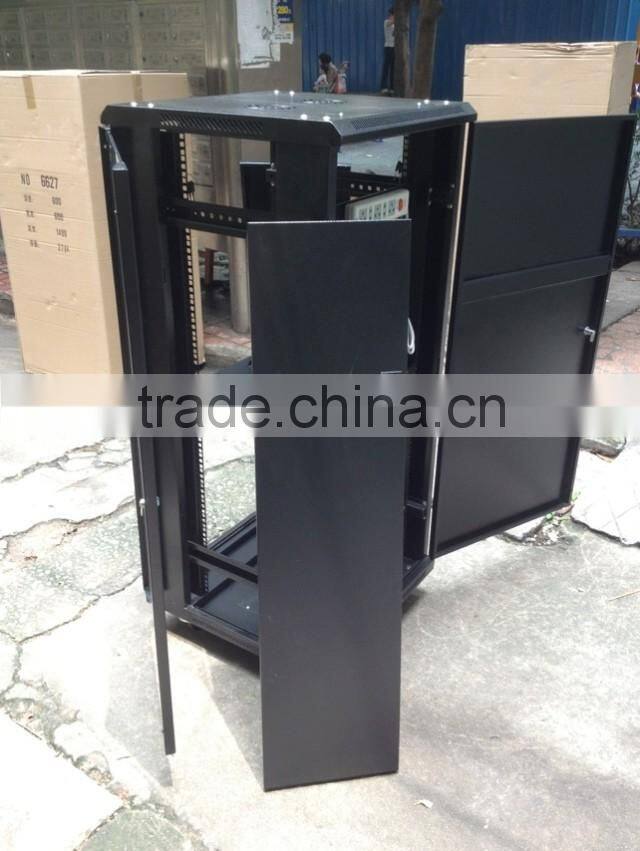 Metal cover waterproof outdoor network cabinet racks server enclosures accessories 1U fan unit