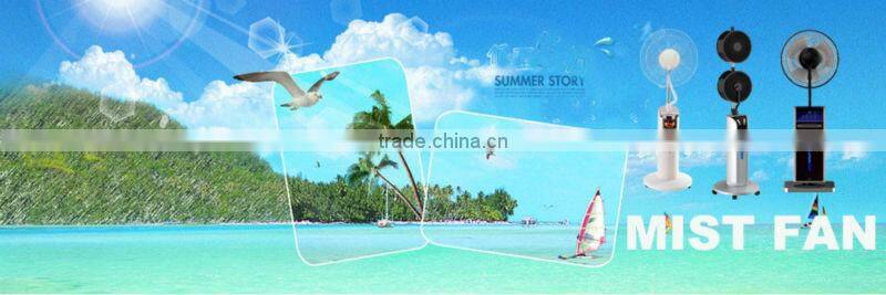 16 inch Plastic Stand mist fan Oscillating fan