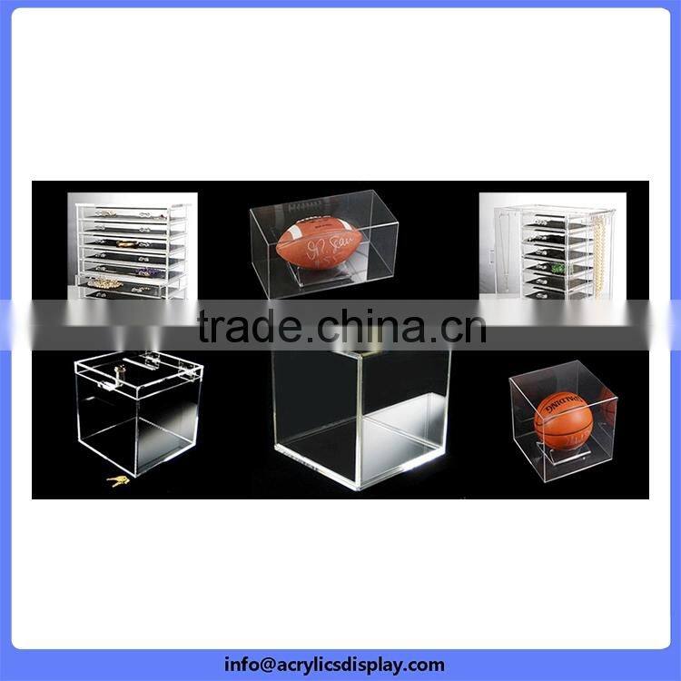 New coming hot sale promotion customized clear acrylic baseball case
