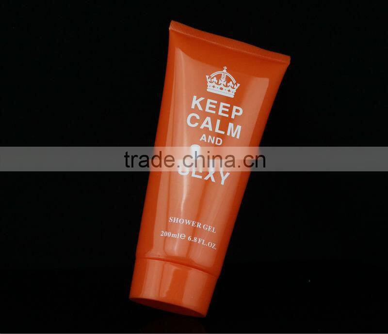 150ml round color plastic tube for cosmetic