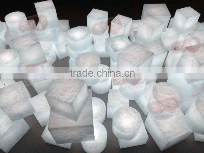 Backlit Transparent Acrylic Panel Acrylic Wall Display Panel