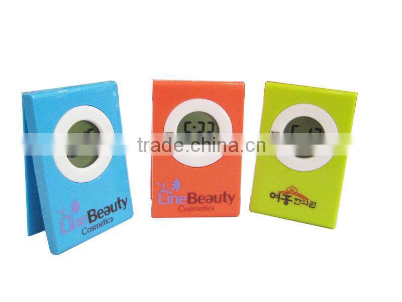 cheap promotional digital clock small clip digital clock