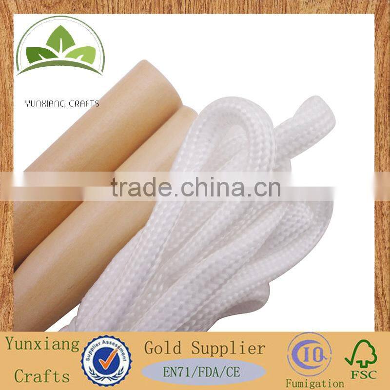 Jump Rope with Wooden Handle , Wooden Handle with Skipping Jump Rope