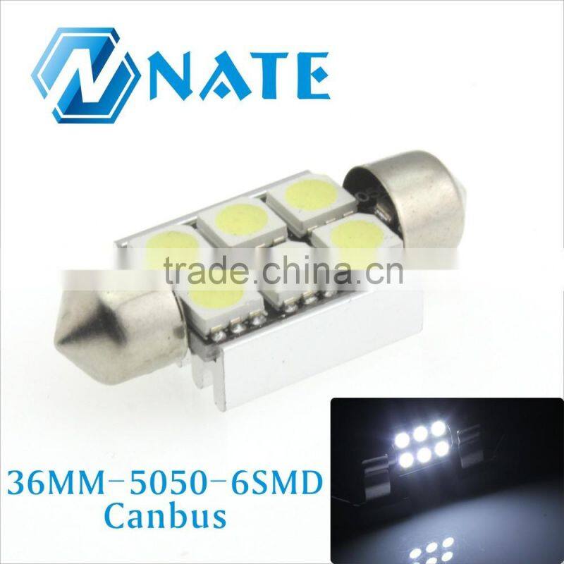 hotsalling festoon 5050 2smd led auto light