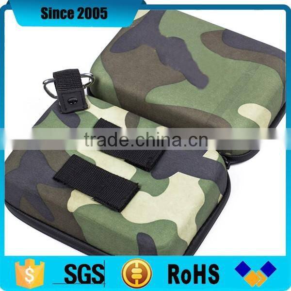 2016 new arrival eva first aid folding case and kit with handle