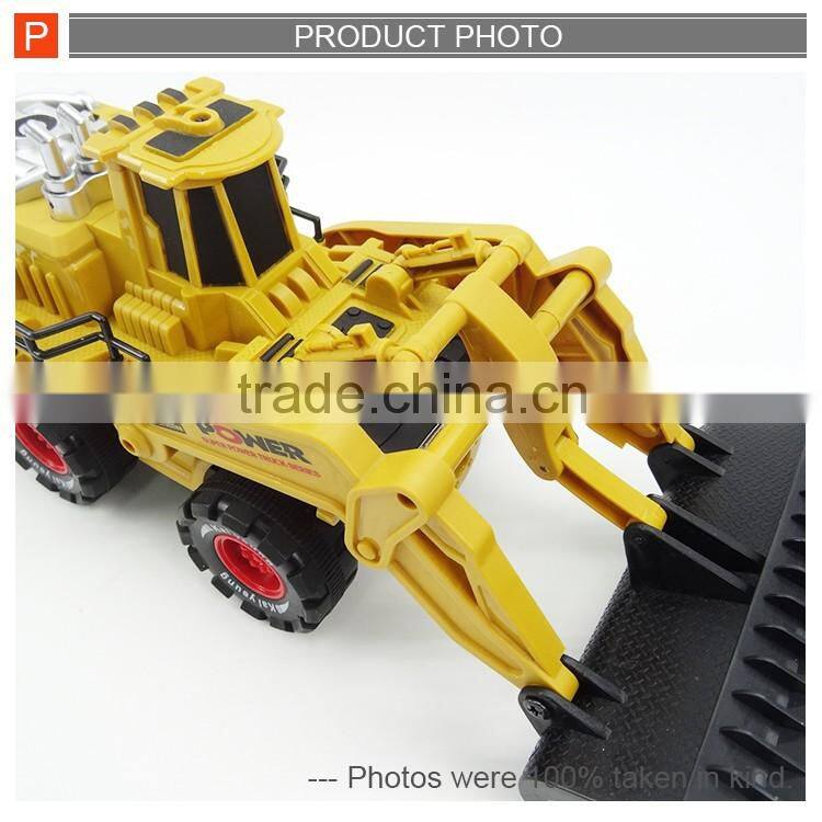Kids car 4channels radio control toy rc construction truck