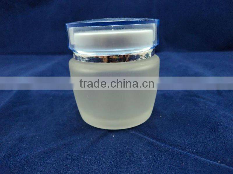 modern design set of cosmetic cream empty jar