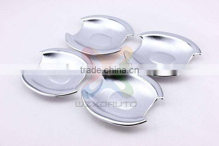 SET ABS CHROME DOOR HANDLE BOWL INSERTS COVER HANDLE BOWL FOR RENAULT KELEOS 2012