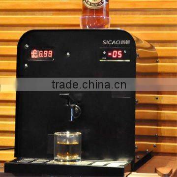 Two Bottle AGWA Bar Top Liquor Tap Machine Liquid Dispenser Cooled Shot