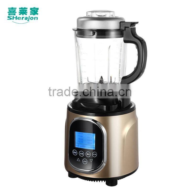 powerful 2L heating commercial blenders/ soup blender low noise 2200w