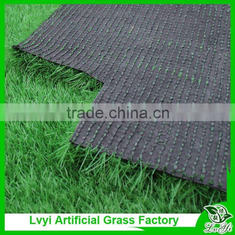 Plastic grass mat in roll/artificial turf grass/synthetic grass for soccer fields