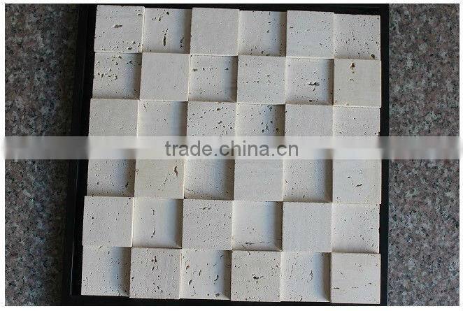 Natural Mixed Color Interior Wall Floor Marble Stone Mosaic Tiles