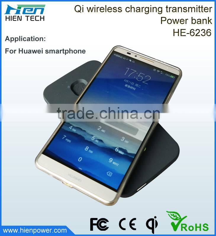100% match Samsung Galaxy s6 QI wireless charger power bank