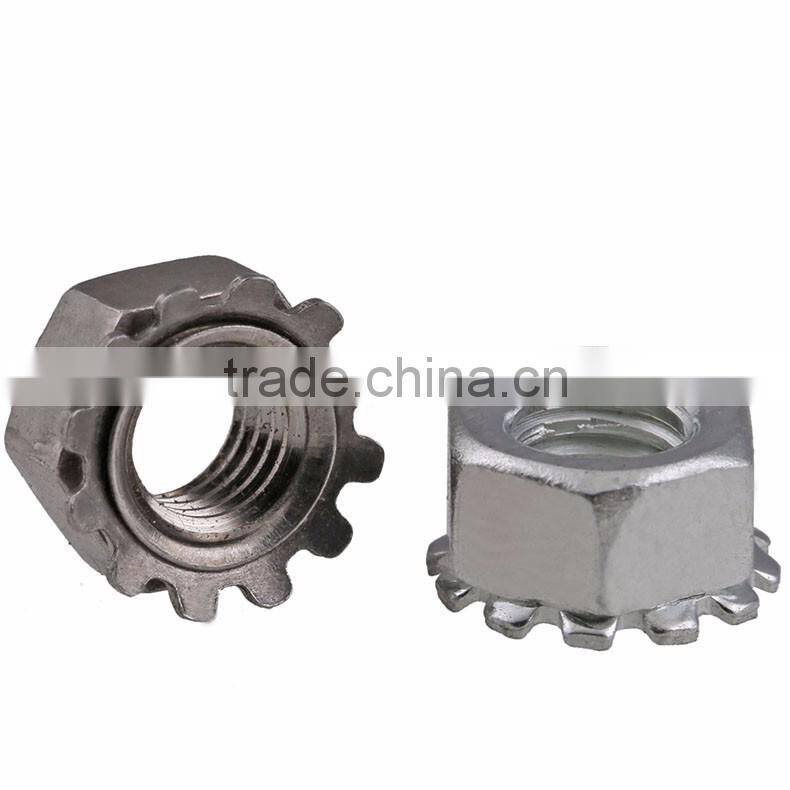 Mass supply fine workmanship high quality carbon steel kep nuts m10