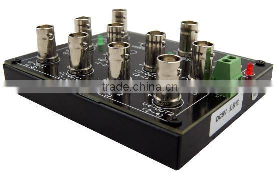 Serial 2in8out Video Distribution Amplifier