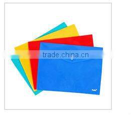 A4/A5 Transparent Clear PP Buckle File Pocket/File Bag with Button