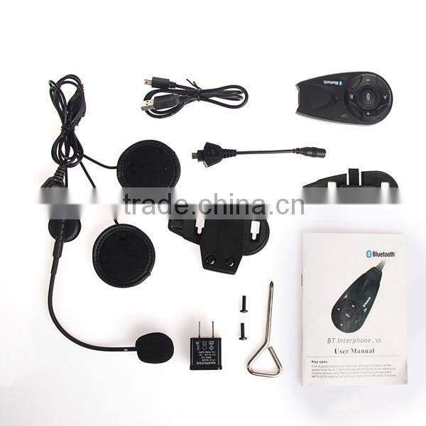 1200 meters bluetooth intercom for motorcycle bt interphone