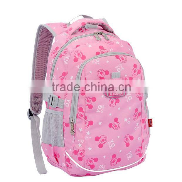 2015 School Bag Printing School Bag Manufacturer
