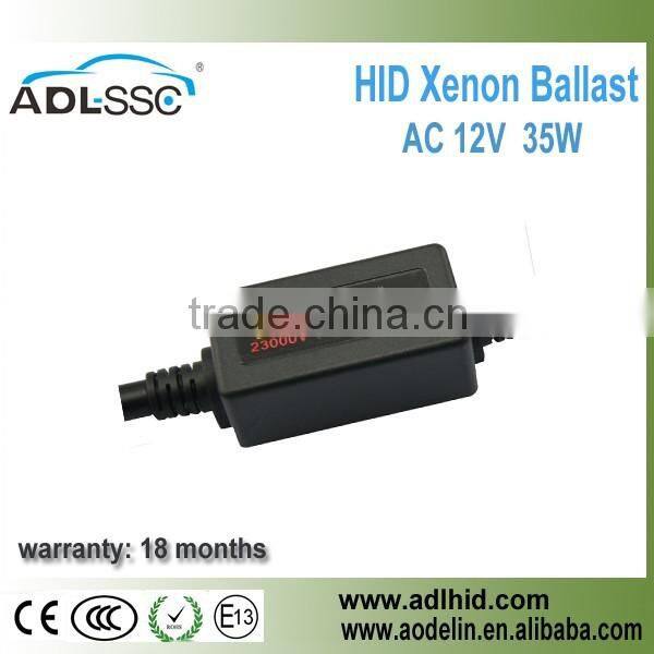 Slim Electronic HID Ballast 35W 23000V For UV Lamp HID Xenon Bulbs