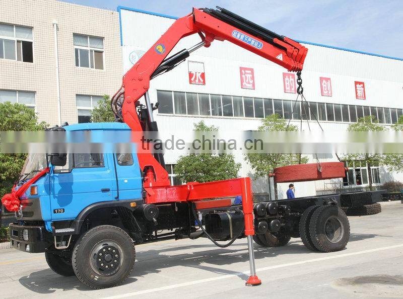 18ton knuckle boom Crane and Accessories,SQ360ZB4, hydraulic truck mounted crane.
