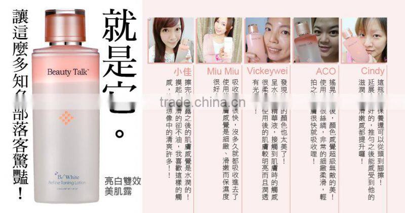 Spot Correction and Anti-Wrinkle Beauty Whitening Toning facial Skin Care Product