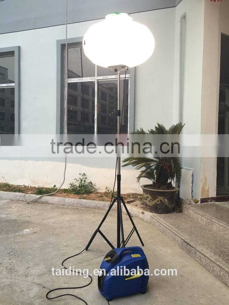 Portable outdoor lighting tower for Emergency Lighting