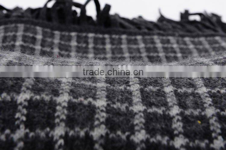 high quaity woven cashmere printed bed throws blankets
