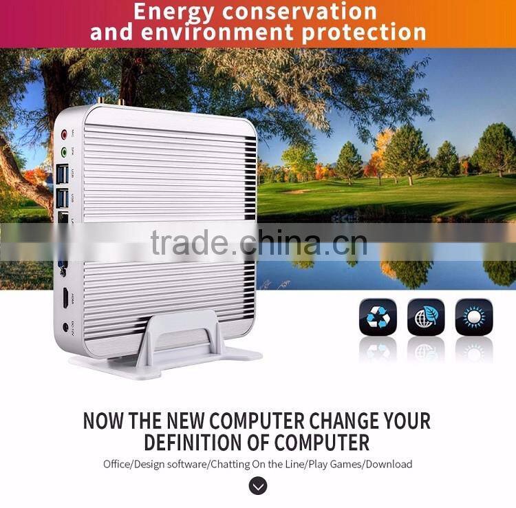 Partaker B1 Business Fanless VGA Intel Core i5 4200u Mini Desktop PC 12V