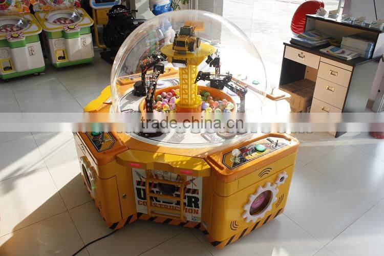 LSJQ-670 New arrival claw crane machine outdoor combination padlock with master key mini claw machine/ toy crane machine