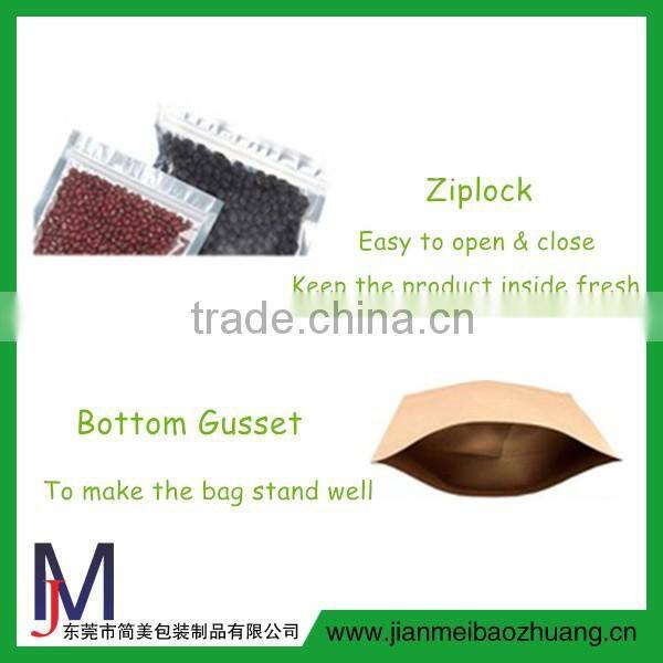 custom print stand up pouch with spout for juice milk packaging