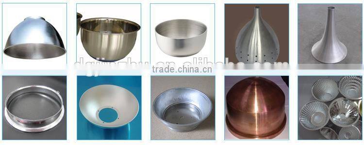 CNC Aluminum LED Reflector Spinning Manufacturing Machine