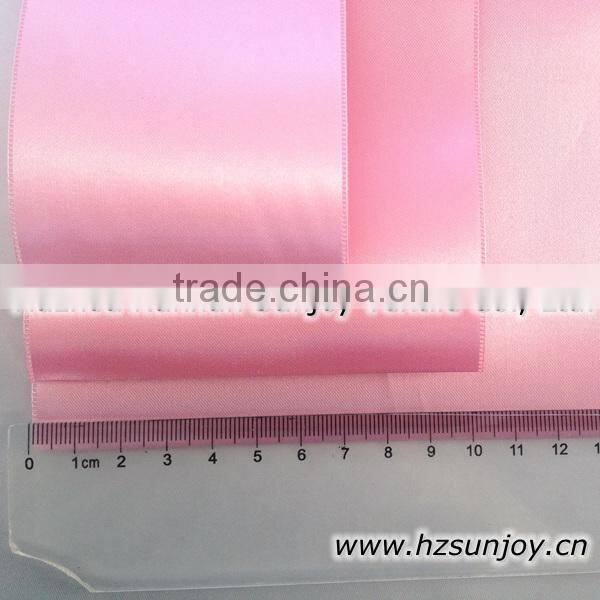Hot Selling Pressed Polyester 5 Inch Satin Ribbon