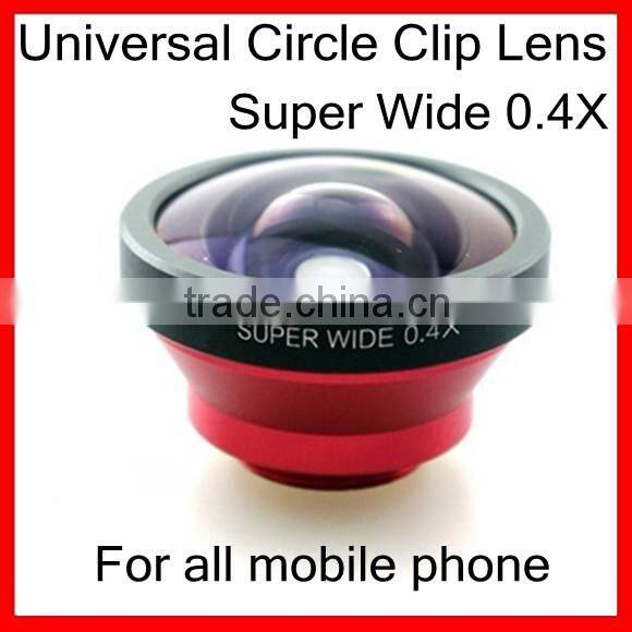 0.4X Super Wide Angle lens for iphone samsung