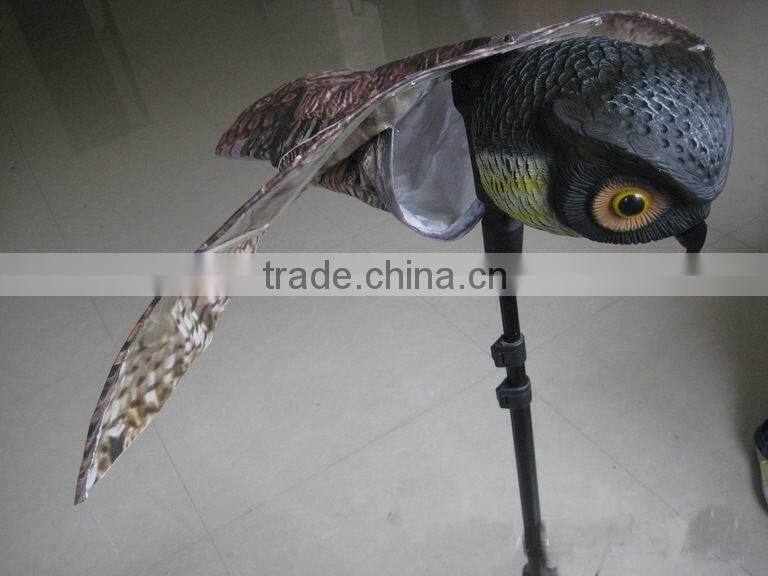 PE Plastic Flying Plastic Owl For Hunting