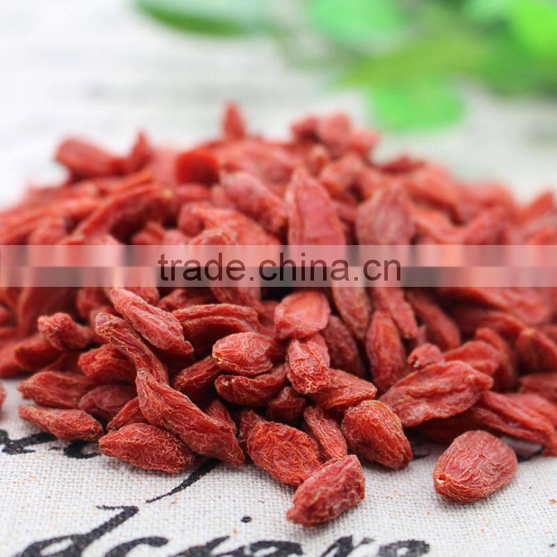 2015 NingXia certified red bulk goji berry with best quality