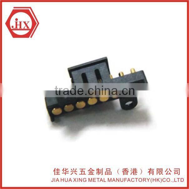 Customized 8pin probe plug type pogo pin magnetic connector, connector Probes with shrapnel