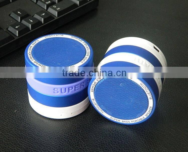 Hot sale mini portable wireless low price aluminum bluetooth speaker