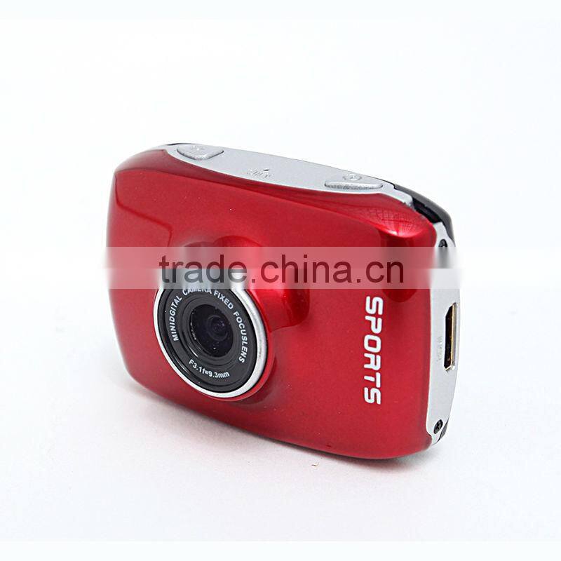 High quality waterproof full hd 1080p mini dv sport camera