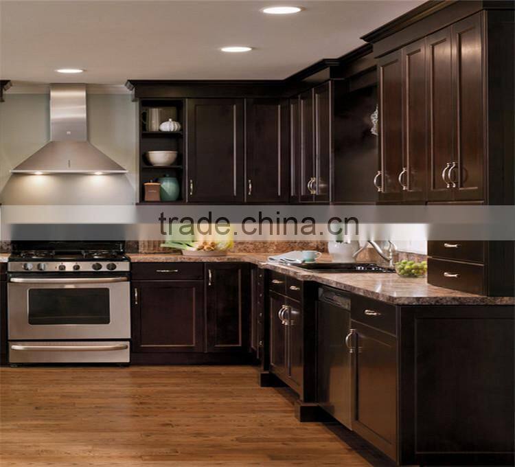 MDF kitchen cabinet carcass with pvc membrane