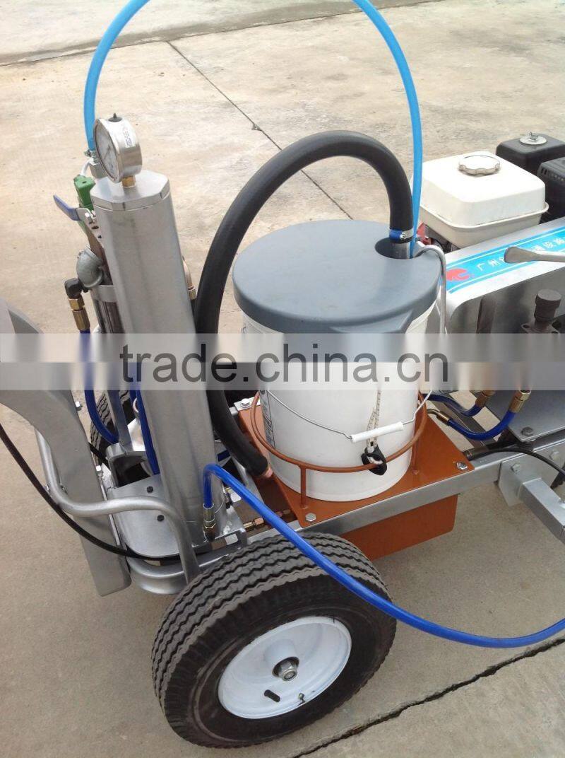 China factory portable cold road line marking machine paint price
