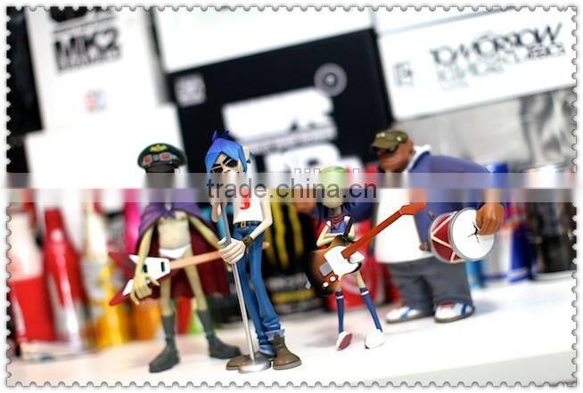 cool rock and roll band plastic action figures/oem design band action figures for decor/custom cool action figures manufacturer