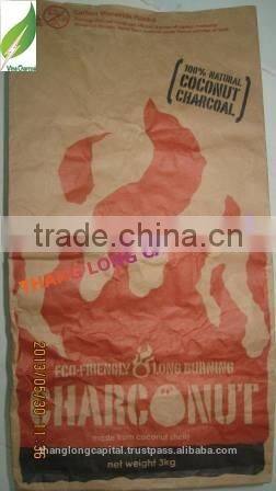 No smoke no odor no spark coconut shell charcoal briquettes for barbecue