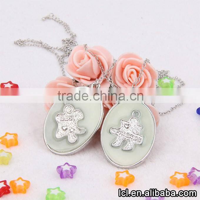 Latest design imitation gold necklace with cross pendant, imitation gold pendant necklace