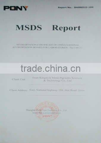 leafing aluminum paste for paint