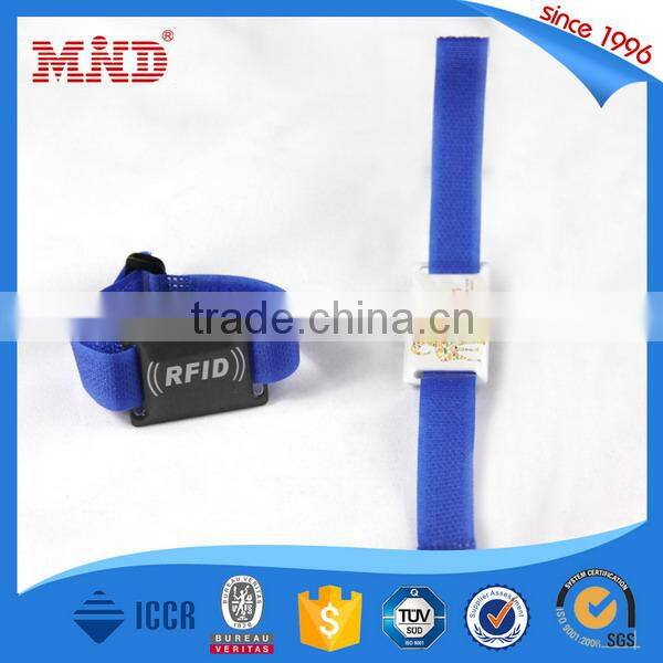 MDWW30 one direction events fabric wristbands rfid