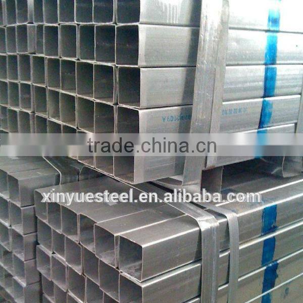 Rectangular or Square carbon steel tube &pipe for building and structure windows