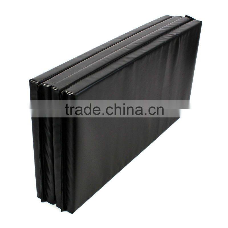 4' x 8' x 2" PU Leather Gymnastics Tumbling / Martial Arts Folding Mat